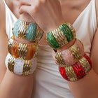 Acrylic Thread Bangle