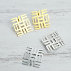 Oversized Heritage Studs
