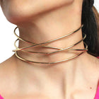 Spiral Statement Collar