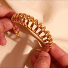 Spine Cuff Bangle