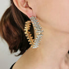 Jenny Square Hoops