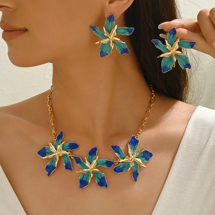 Flora Blue Set