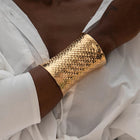Woven Stitch Cuff