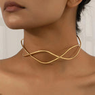 Spiral Statement Collar