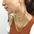Mya Tassel Hoops