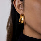 Minimalist Gold Hoops