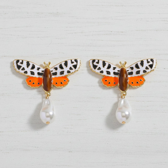 Butterfly Faux Pearl