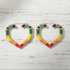 Jolie Heart Hoops