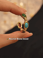 Natural Stone Hoops