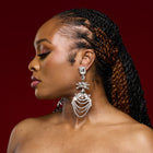 Faye Luxe Crystal Earrings