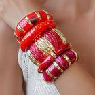 Acrylic Thread Bangle