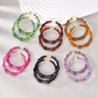 Stardust Hoops