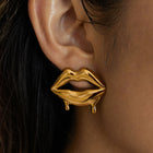 Gorgeous Lips Studs