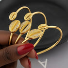 Fatou Cowrie Cuff
