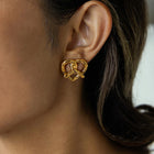 Knotted Heart Studs