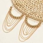 Mya Tassel Hoops