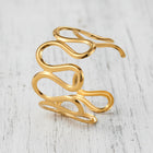 Hollow Wave Cuff