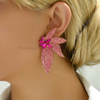 Crystal Wing Studs