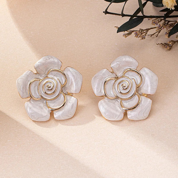 Glaze Flower Studs