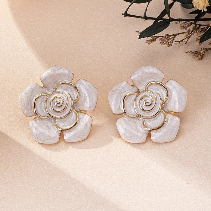 Glaze Flower Studs