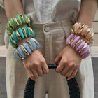 Acrylic Thread Bangle