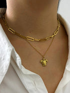 Turtle Pendant Layered