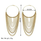 Mya Tassel Hoops
