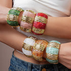 Acrylic Thread Bangle