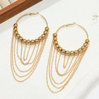 Mya Tassel Hoops