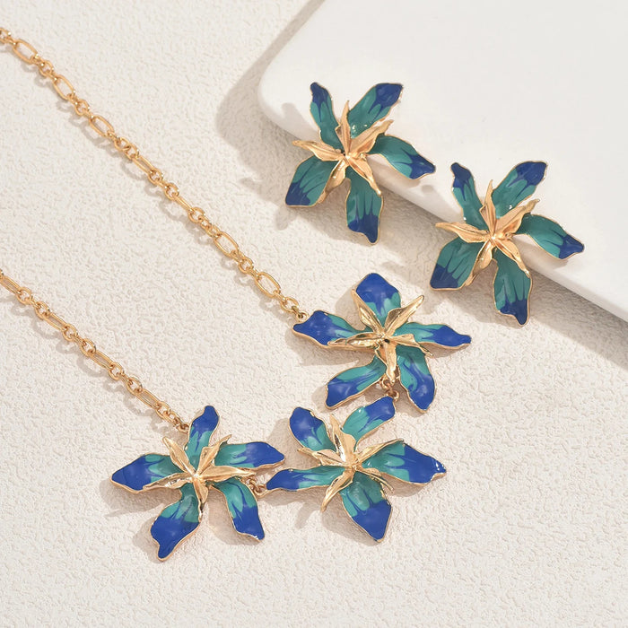 Flora Blue Set