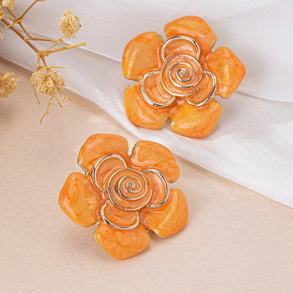Glaze Flower Studs
