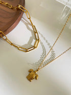 Turtle Pendant Layered