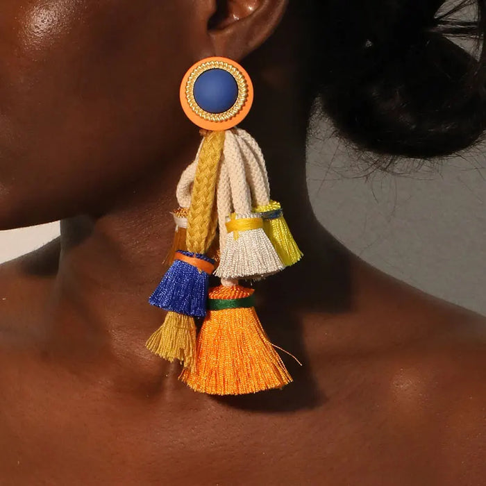 Mara Floral Tassel