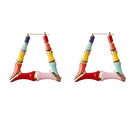 Bambi Square Hoops