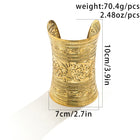 Vintage Carving Cuff