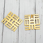 Oversized Heritage Studs
