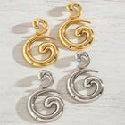 Spiral Teardrop Dangle