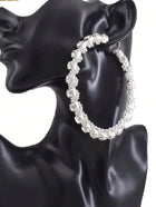 Claire Hoop Crystal
