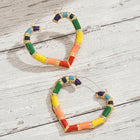 Jolie Heart Hoops