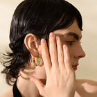 Natural Stone Hoops