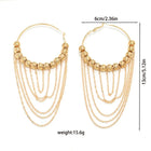 Mya Tassel Hoops