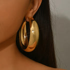 Minimalist Gold Hoops