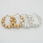 Round Beads Hoops