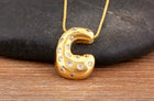 Crystal Bubble Letter