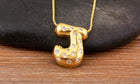 Crystal Bubble Letter
