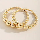 Round Beads Hoops