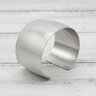 Checkered Silver Cuff
