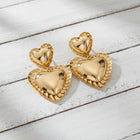 Golden Dual Hearts