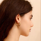 Tariana Gold Hoops