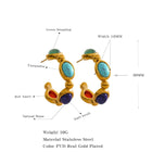 Natural Stone Hoops